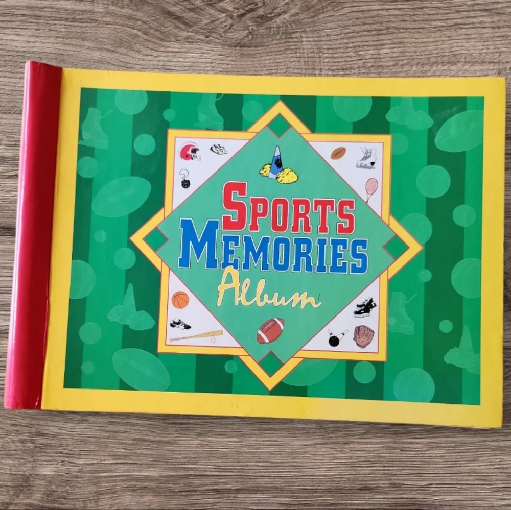 New Seasons Sports Photo Memory Keeper Album for Kids w/pockets
